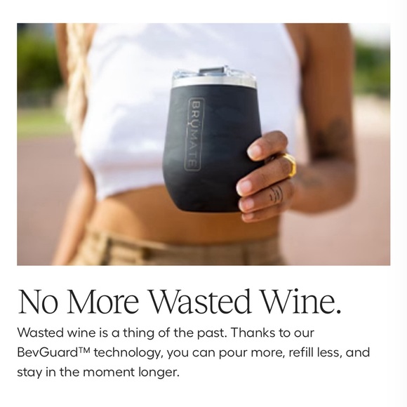 NEW! BRUMATE Lavender Haze Limited Edition Uncork’d Wine Tumbler 12oz GORGEOUS! - Picture 8 of 16